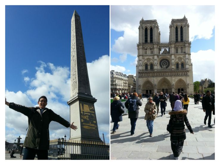 Place de la Concorde & Notre Dame